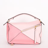 Loewe Medium Tricolor Puzzle Bag Pink
