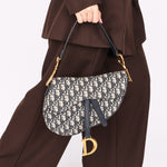 Dior Trotter Medium Saddle Bag