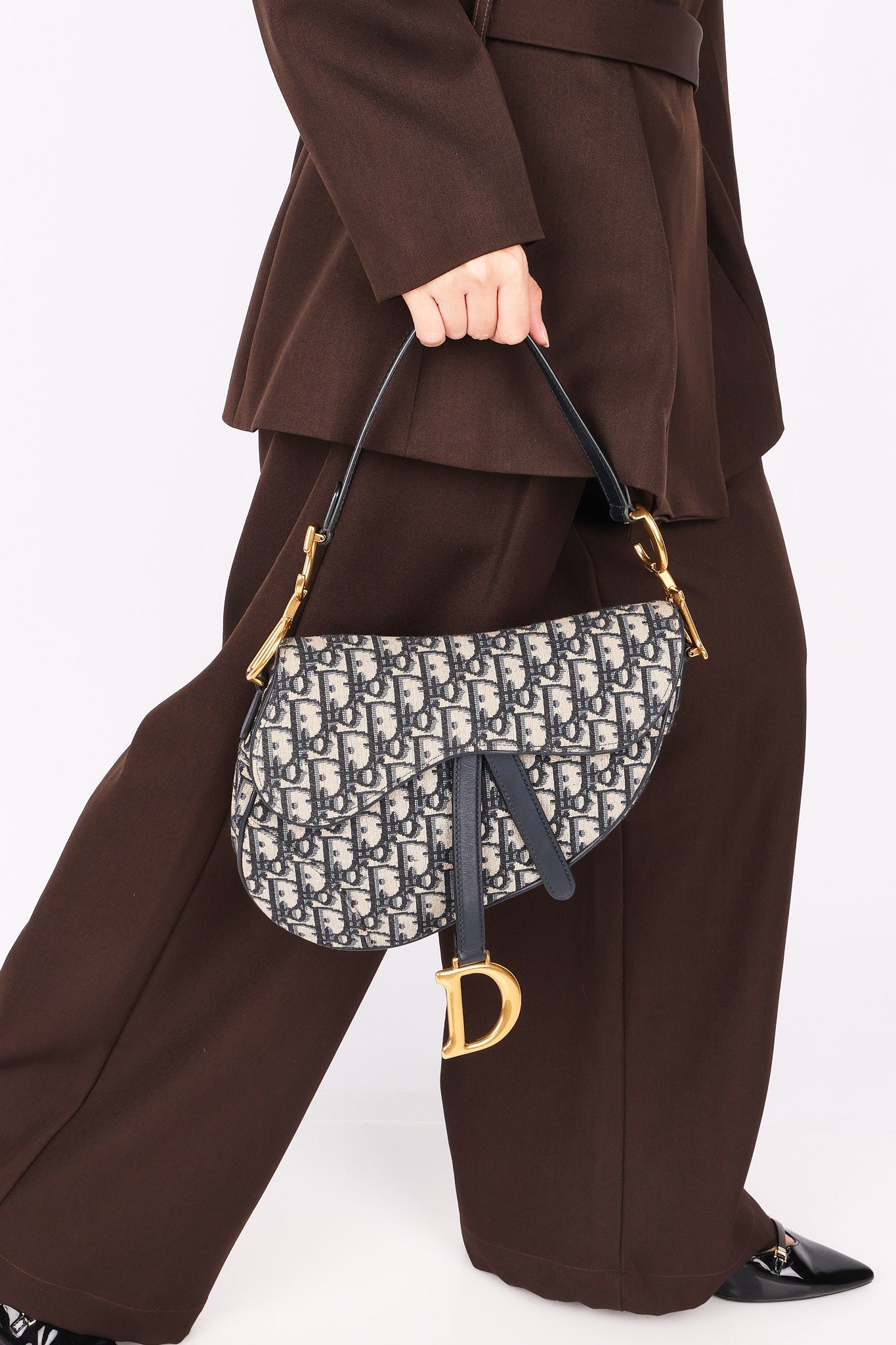 Dior Trotter Medium Saddle Bag
