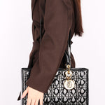 Dior Large Lady Black Patent