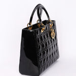 Dior Large Lady Black Patent