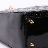 Dior Large Lady Black Patent