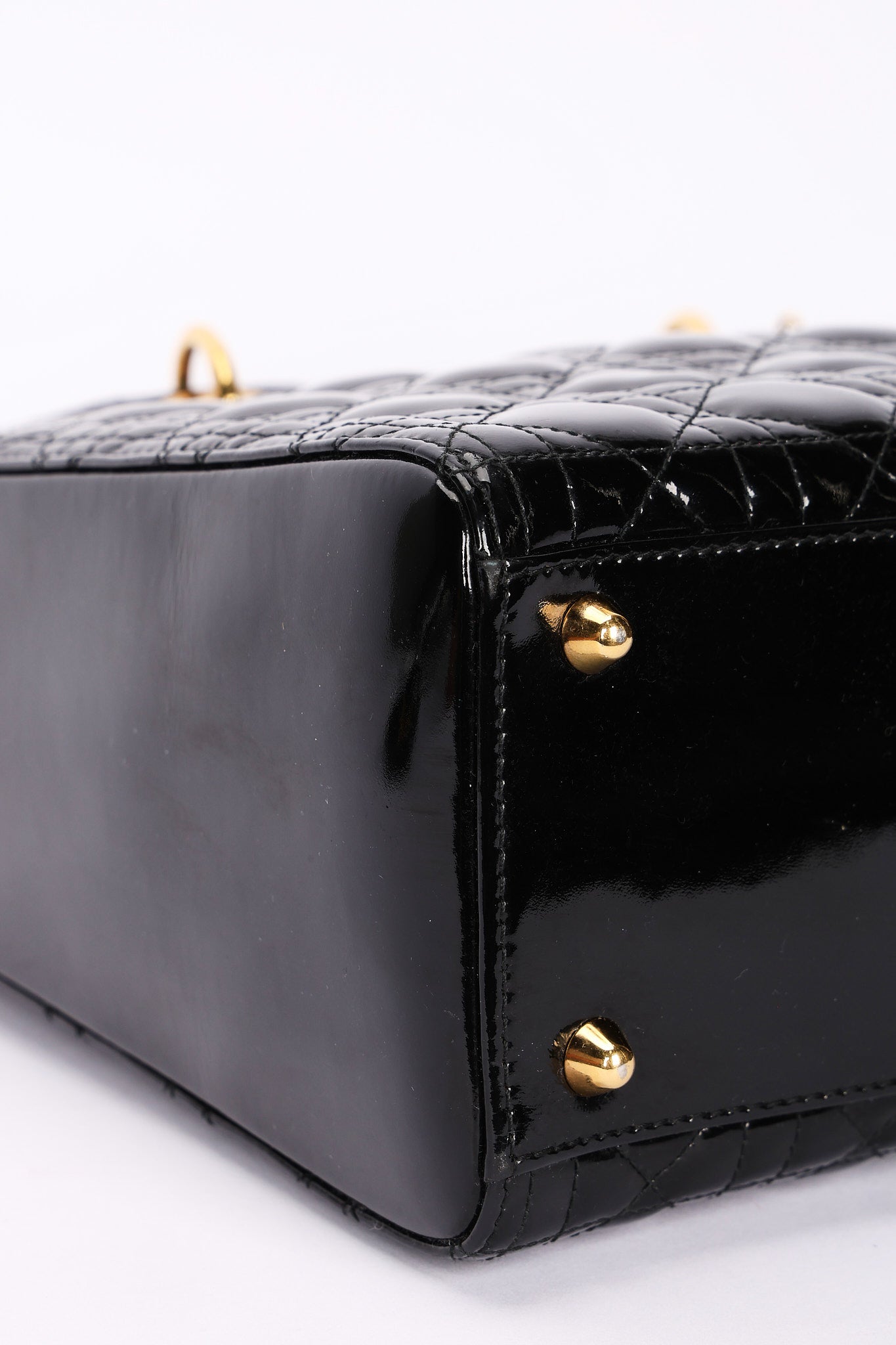 Dior Large Lady Black Patent