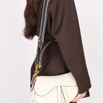 Dior Medium Saddle Bag with Guitar Strap