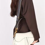 Dior Medium Saddle Bag with Guitar Strap