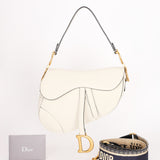 Dior Medium Saddle Bag with Guitar Strap