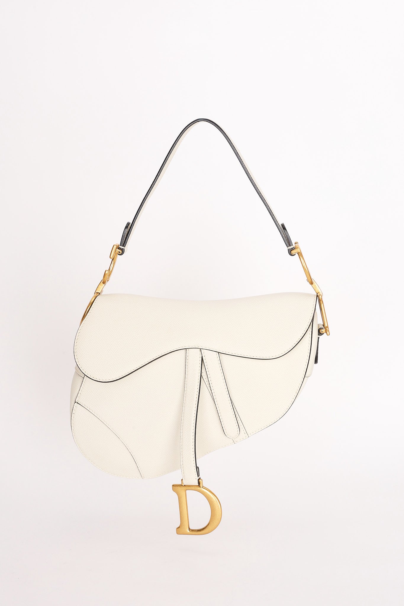 Dior Medium Saddle Bag with Guitar Strap