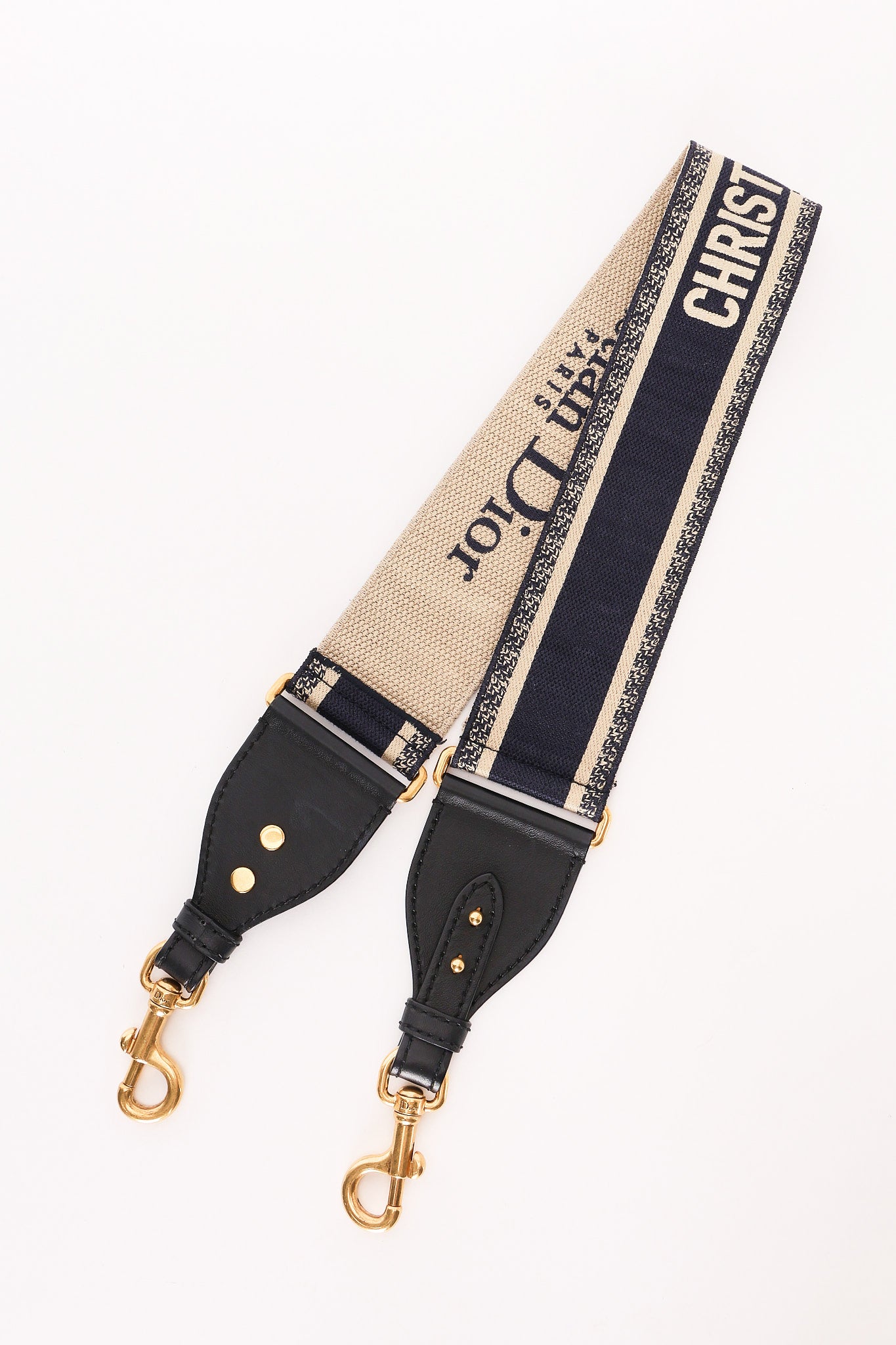 Dior Medium Saddle Bag with Guitar Strap