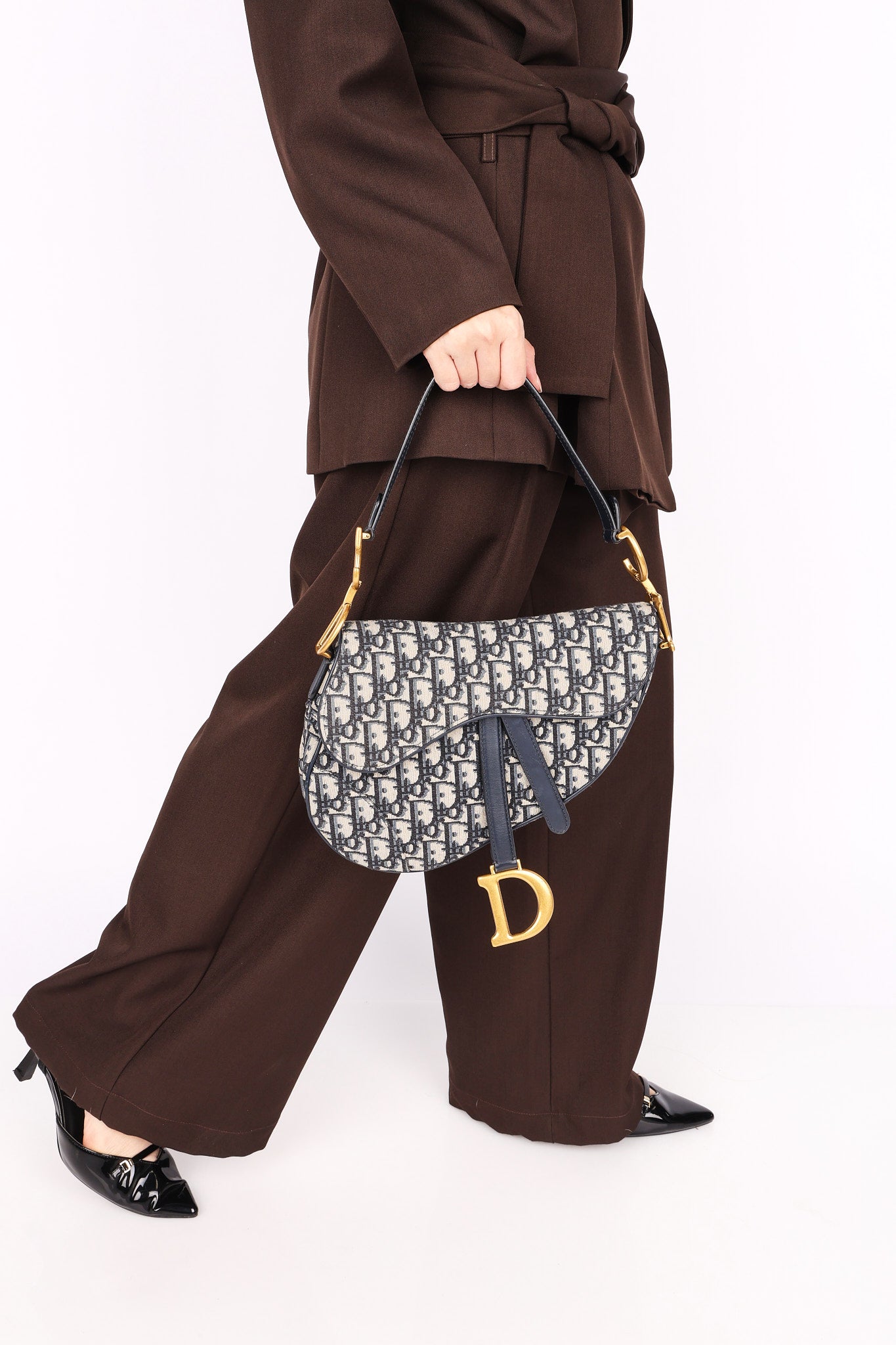 Christian Dior Medium Trotter Saddle Bag