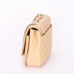 Chanel Medium Lovely Day Flap Beige Lambskin GHW