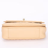 Chanel Medium Lovely Day Flap Beige Lambskin GHW