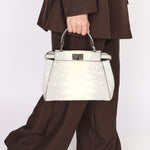Fendi Mini Peekaboo Himalayan Lizard