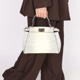 Fendi Mini Peekaboo Himalayan Lizard