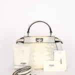 Fendi Mini Peekaboo Himalayan Lizard
