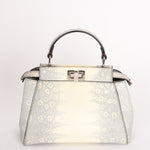Fendi Mini Peekaboo Himalayan Lizard