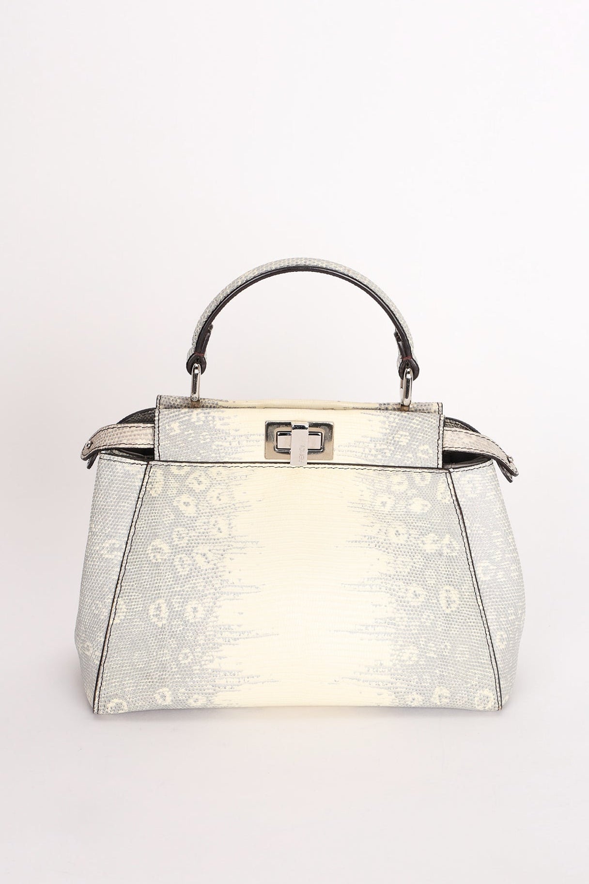 Fendi Mini Peekaboo Himalayan Lizard