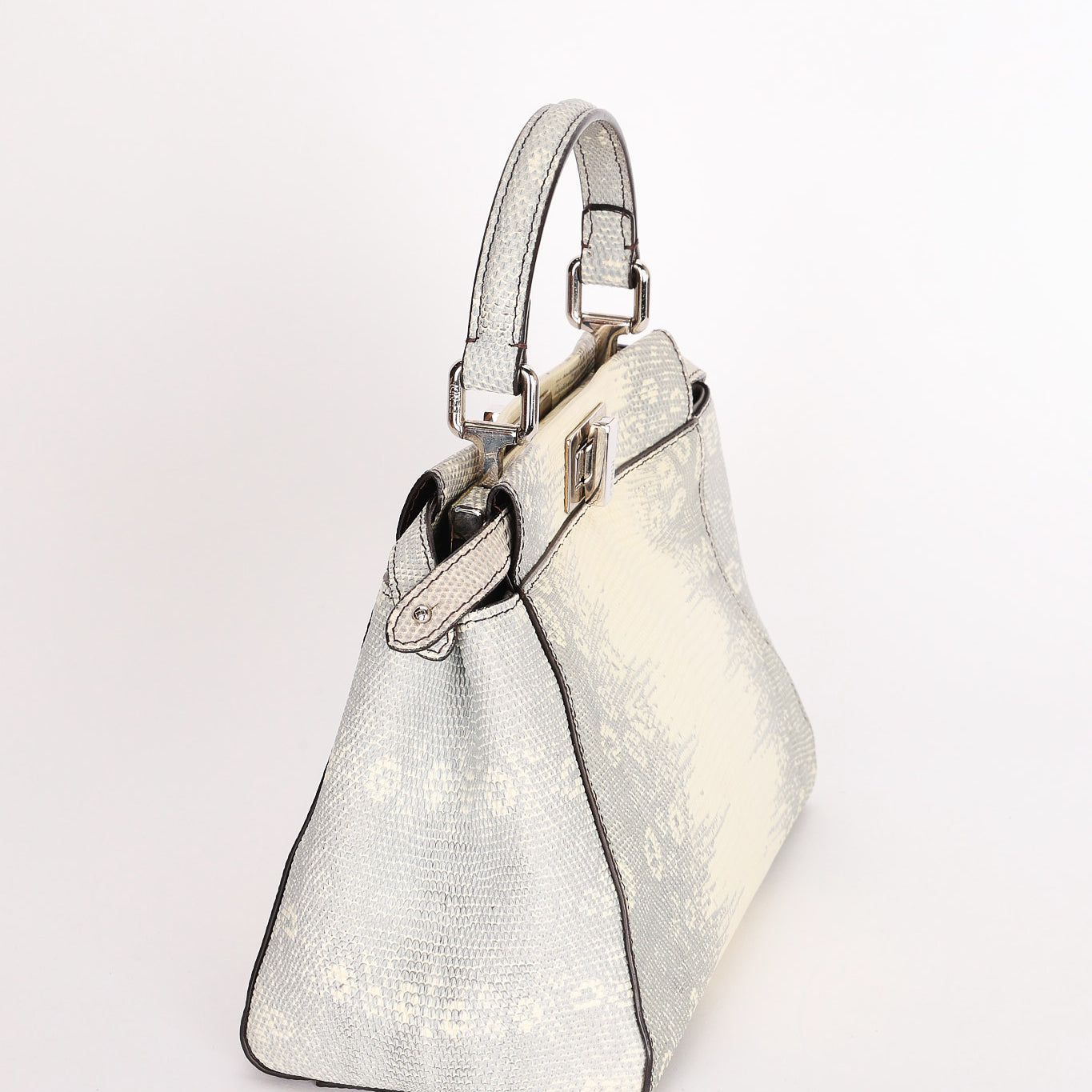 Fendi Mini Peekaboo Himalayan Lizard