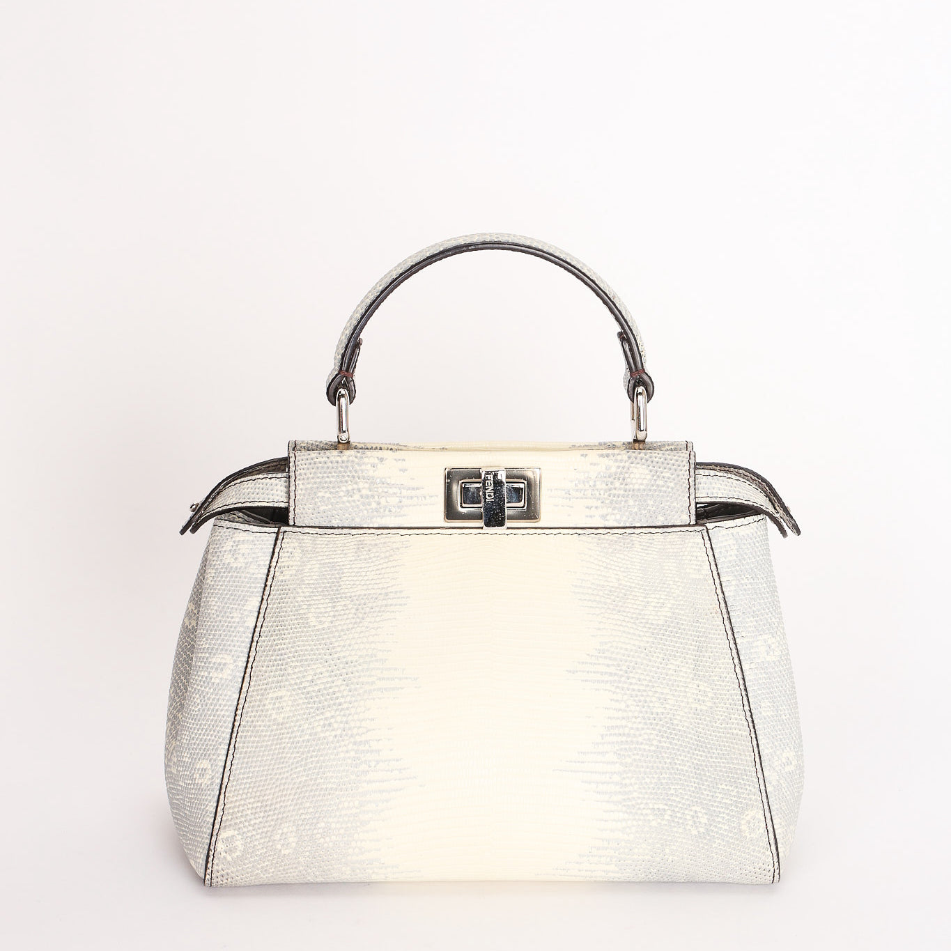 Fendi Mini Peekaboo Himalayan Lizard