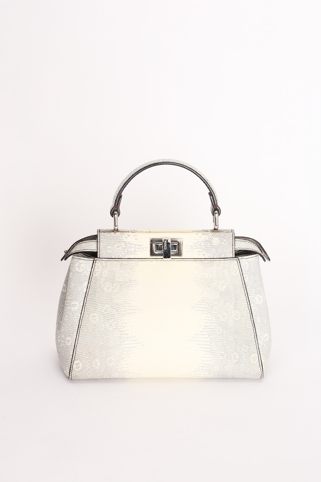 Fendi Mini Peekaboo Himalayan Lizard
