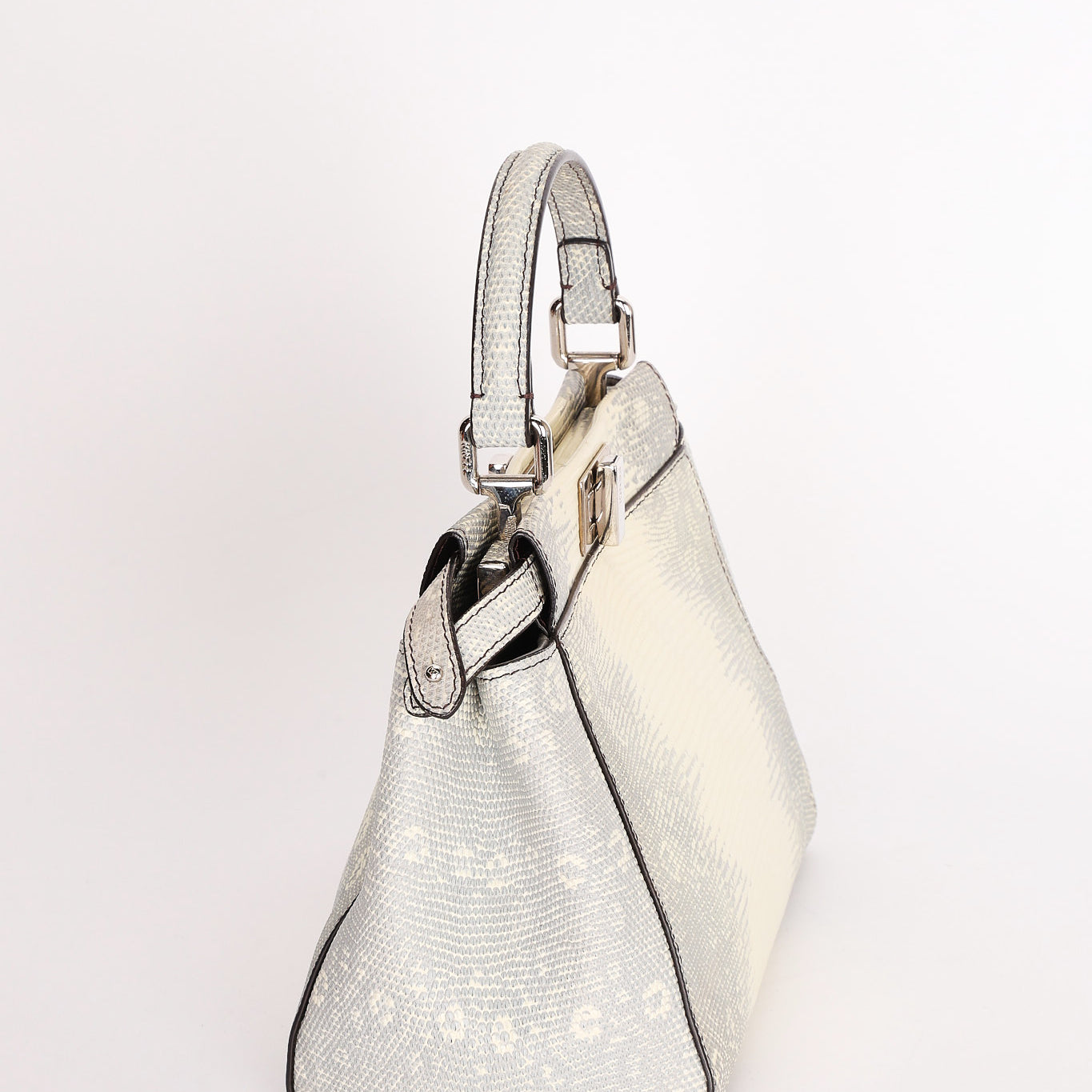 Fendi Mini Peekaboo Himalayan Lizard