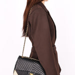 Chanel Rock the Corner Chevron Single Flap AGHW