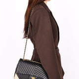 Chanel Rock the Corner Chevron Single Flap AGHW
