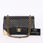 Chanel Rock the Corner Chevron Single Flap AGHW