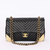 Chanel Rock the Corner Chevron Single Flap AGHW