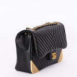 Chanel Rock the Corner Chevron Single Flap AGHW