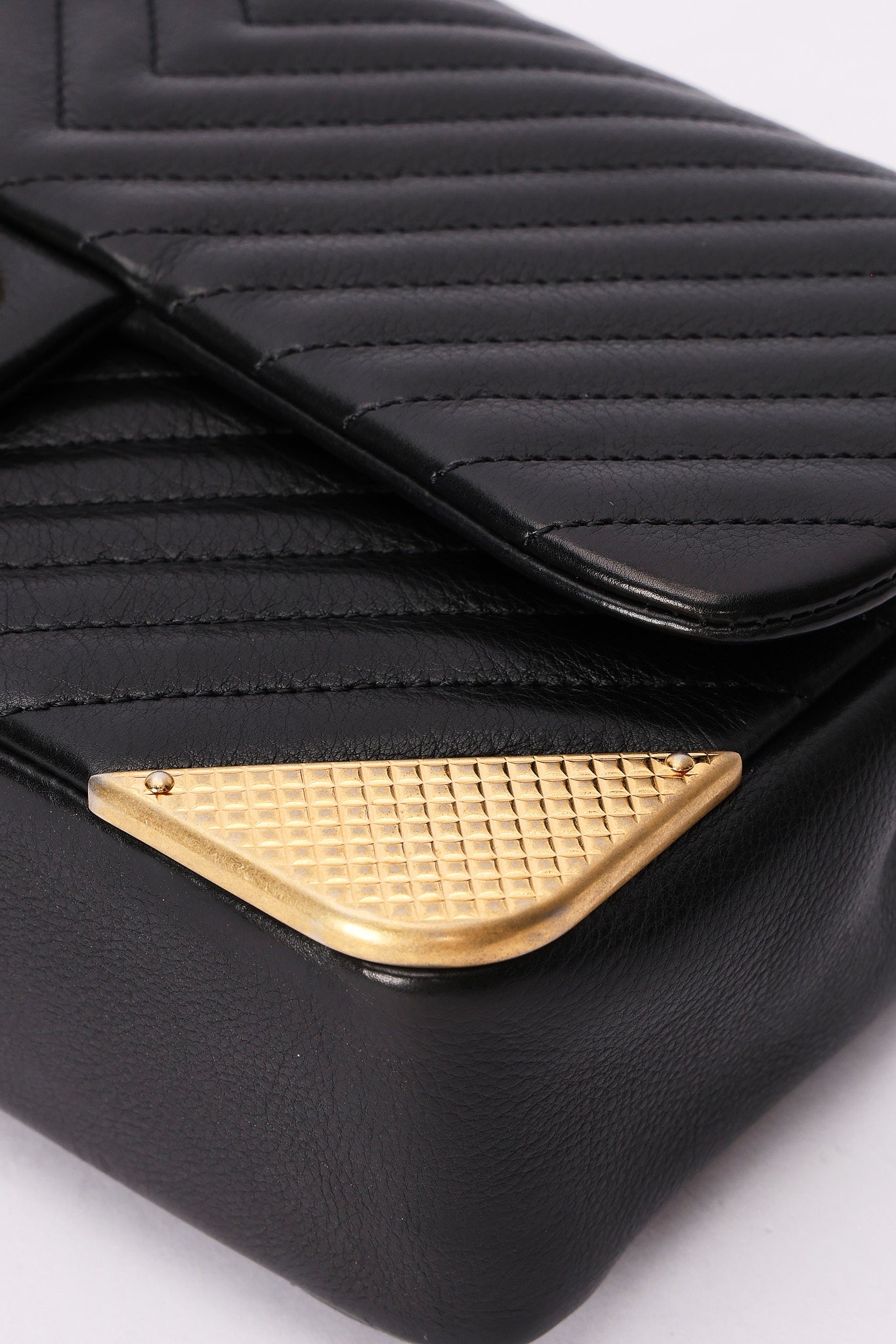 Chanel Rock the Corner Chevron Single Flap AGHW