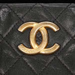 Chanel Bag Black Soft Crinkled Calfskin AGHW