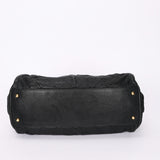 Chanel Bag Black Soft Crinkled Calfskin AGHW