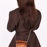 Loewe Nano Puzzle Bag Cognac