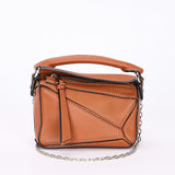 Loewe Nano Puzzle Bag Cognac