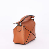 Loewe Nano Puzzle Bag Cognac