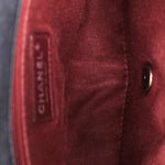Chanel Medium Single Flap Metallic Gunmetal RHW