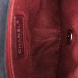 Chanel Medium Single Flap Metallic Gunmetal RHW