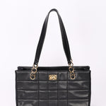 Chanel Chocolate Bar Tote Black Caviar GHW