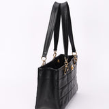 Chanel Chocolate Bar Tote Black Caviar GHW