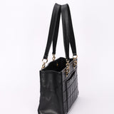 Chanel Chocolate Bar Tote Black Caviar GHW