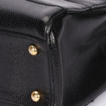 Chanel Chocolate Bar Tote Black Caviar GHW