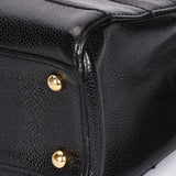 Chanel Chocolate Bar Tote Black Caviar GHW