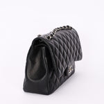 Chanel Jumbo Classic Double Flap Black Lambskin SHW