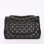 Chanel Jumbo Classic Double Flap Black Lambskin SHW