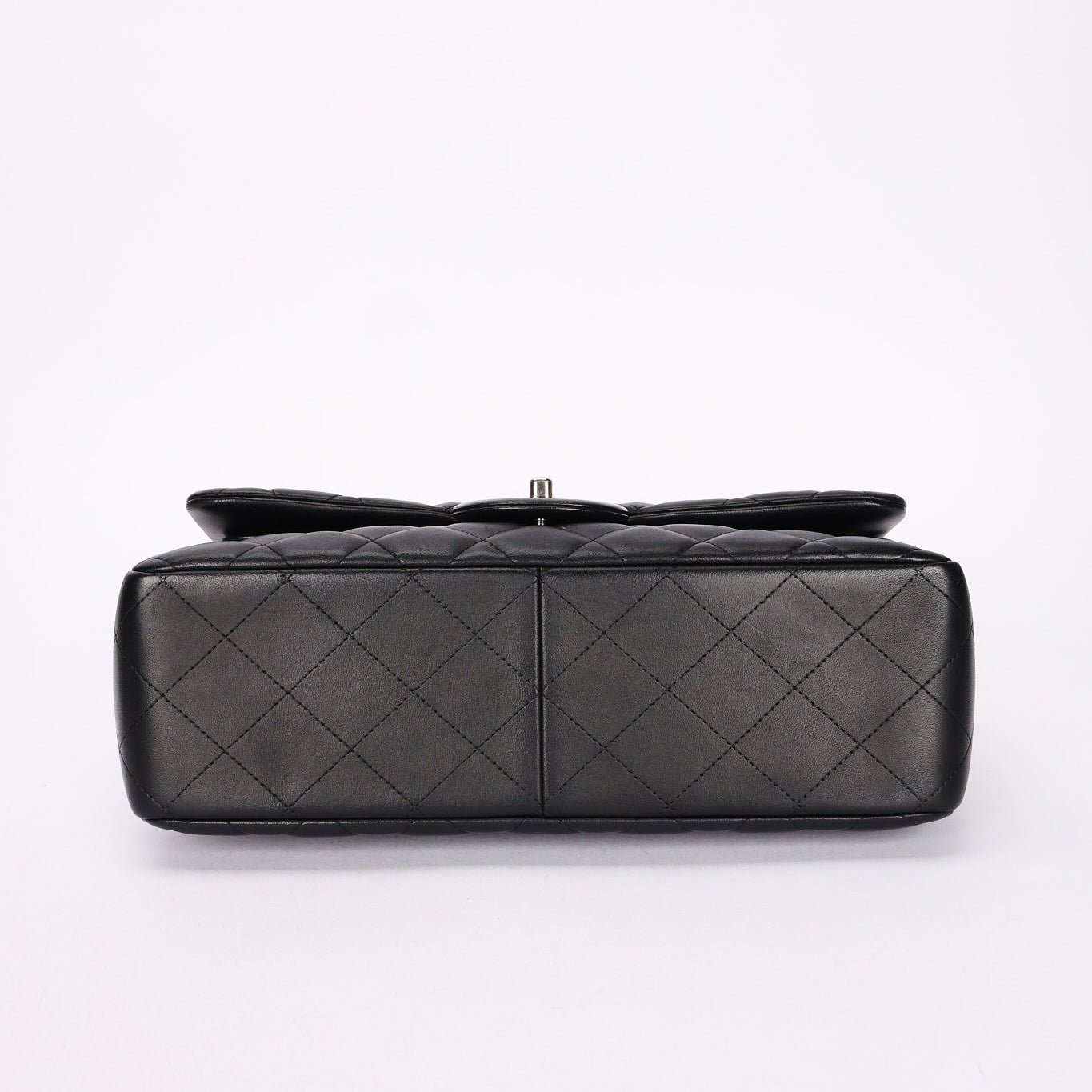 Chanel Jumbo Classic Double Flap Black Lambskin SHW