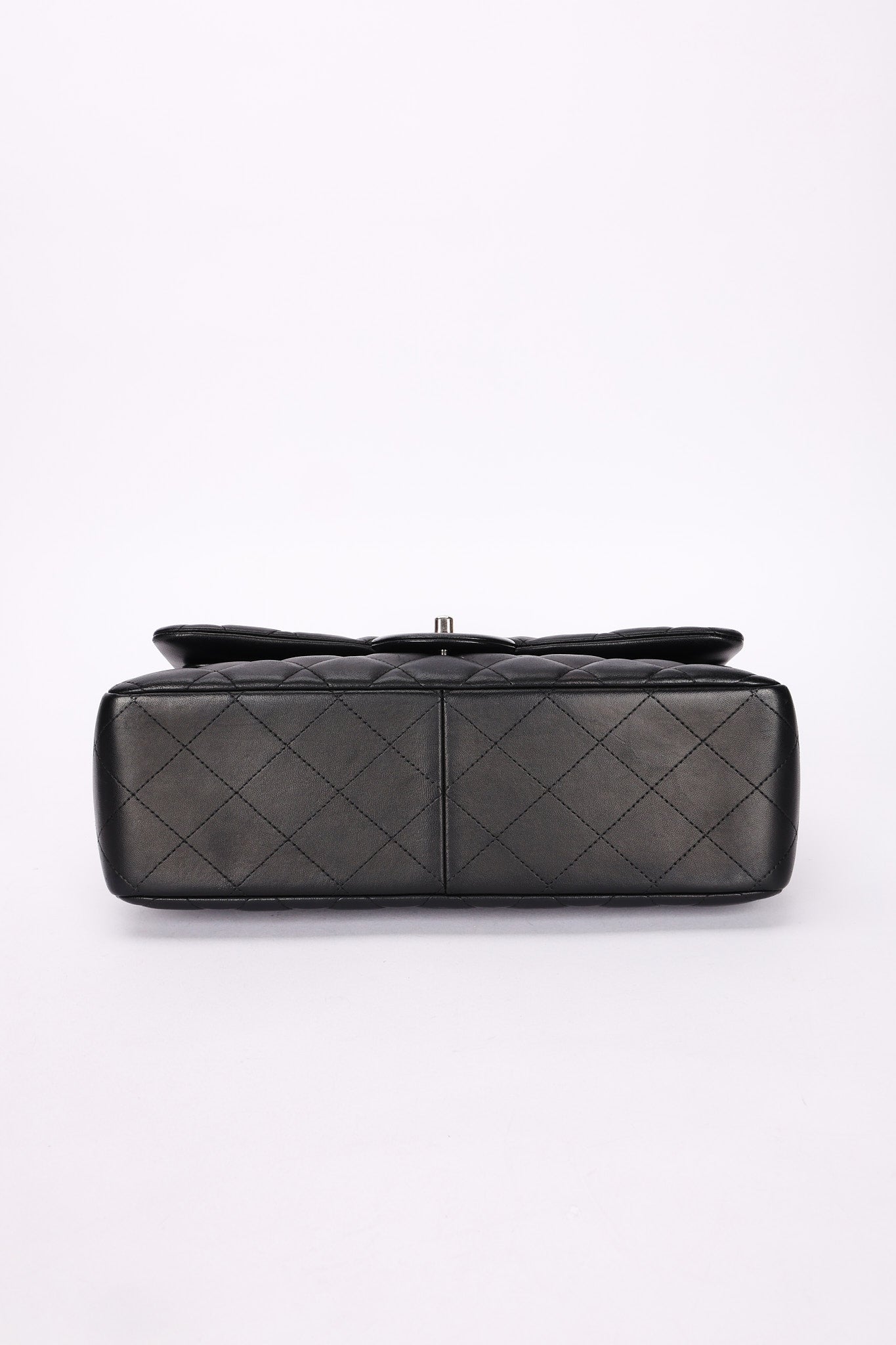 Chanel Jumbo Classic Double Flap Black Lambskin SHW
