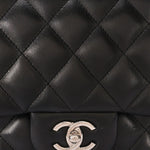Chanel Jumbo Classic Double Flap Black Lambskin SHW