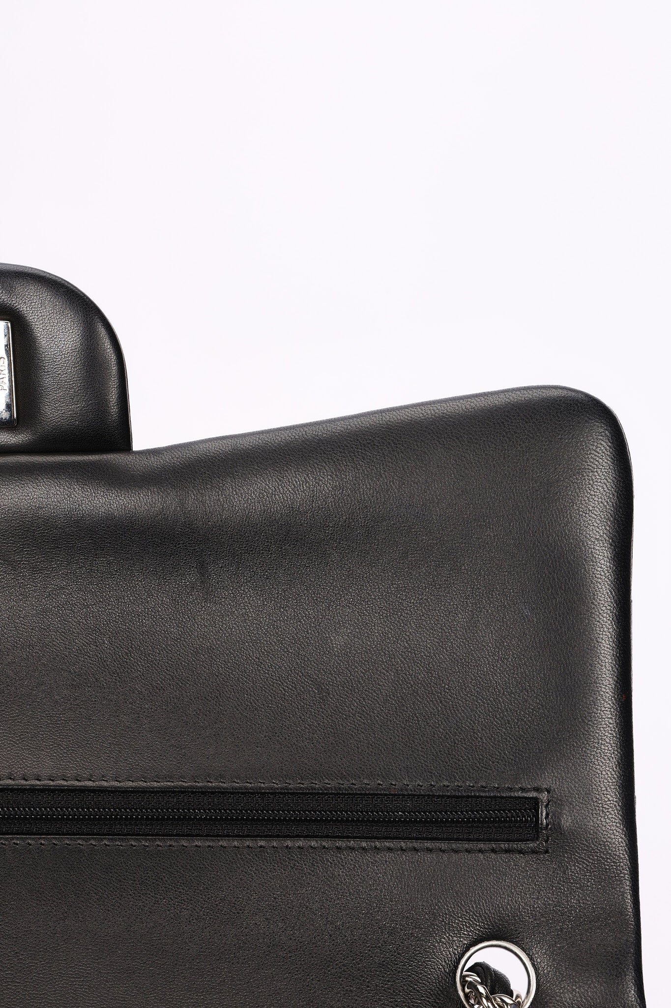 Chanel Jumbo Classic Double Flap Black Lambskin SHW