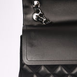 Chanel Jumbo Classic Double Flap Black Lambskin SHW