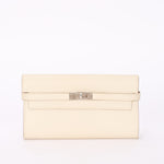 Hermès Kelly Long Wallet (color) Clemence PHW